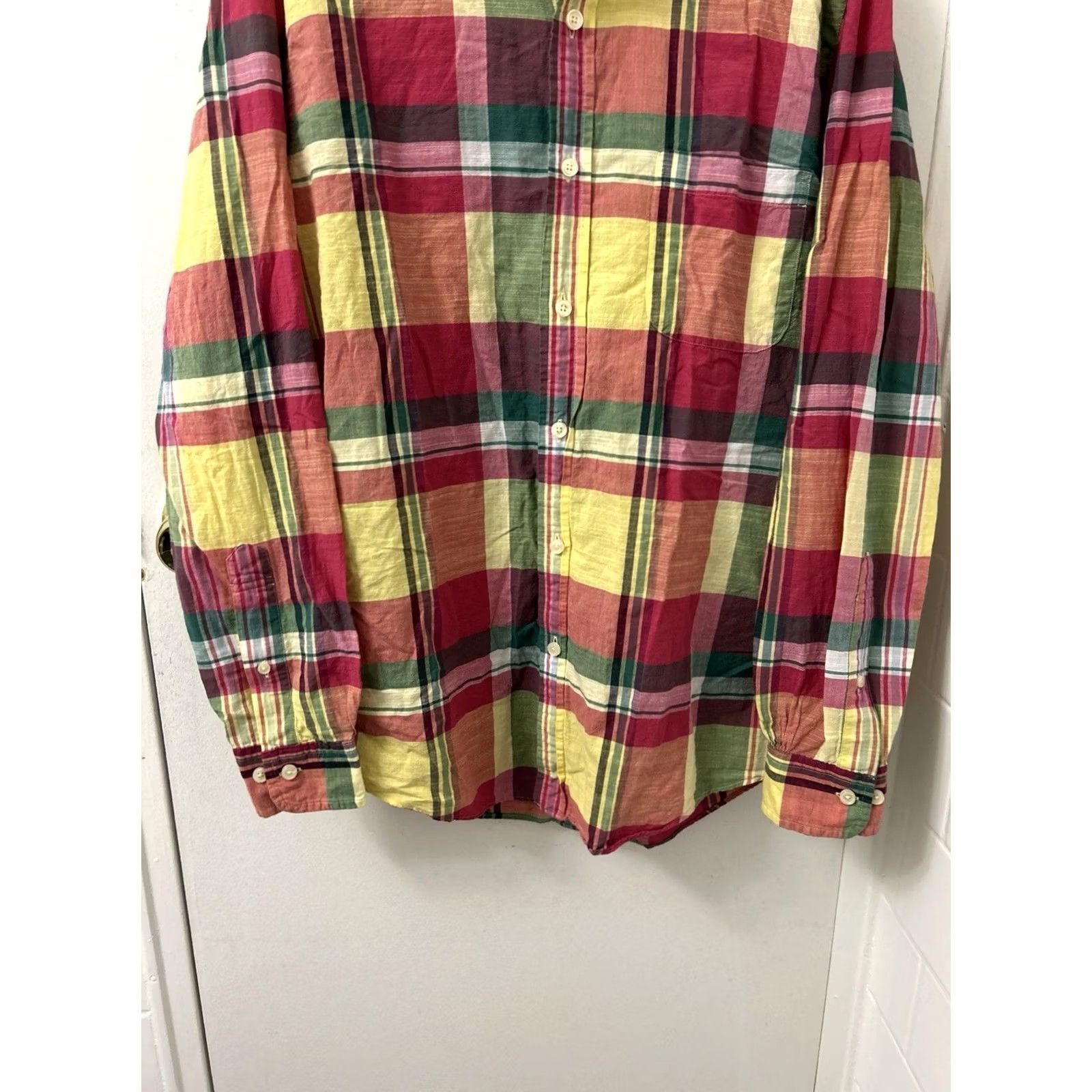 Brooks Brothers Brooks Brothers Original Polo Shirt Mens S Multicolor Pocket Button Down L/S Size US S / EU 44-46 / 1 - 3 Thumbnail