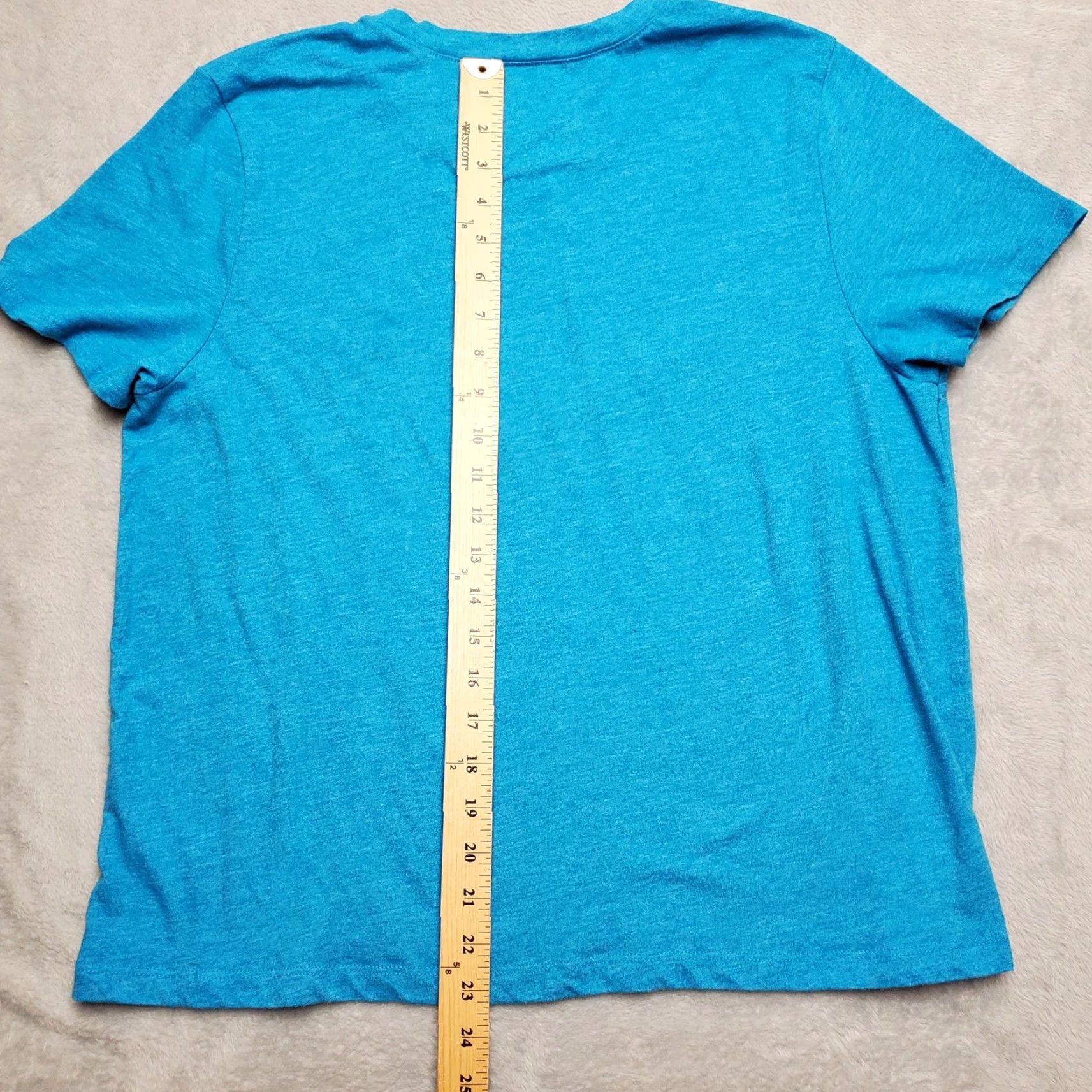 Lucky Brand Lucky Brand Shirt Womens XL Blue Crewneck Logo Graphic Short Sleeve TEE Size XL / US 12-14 / IT 48-50 - 6 Thumbnail