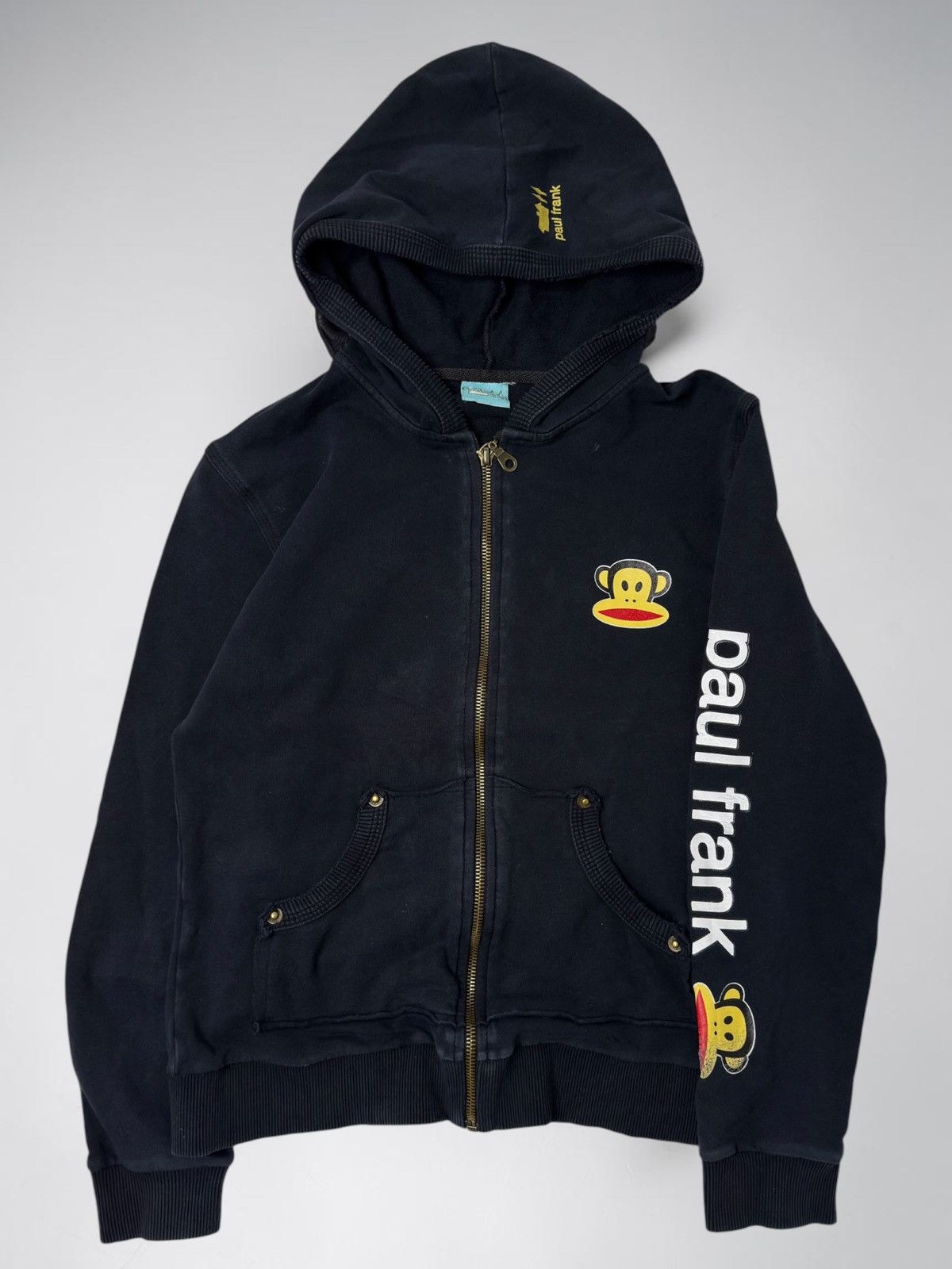 Japanese Brand × Vintage Crazy Y2K Jinx Minecraft creeper full zip