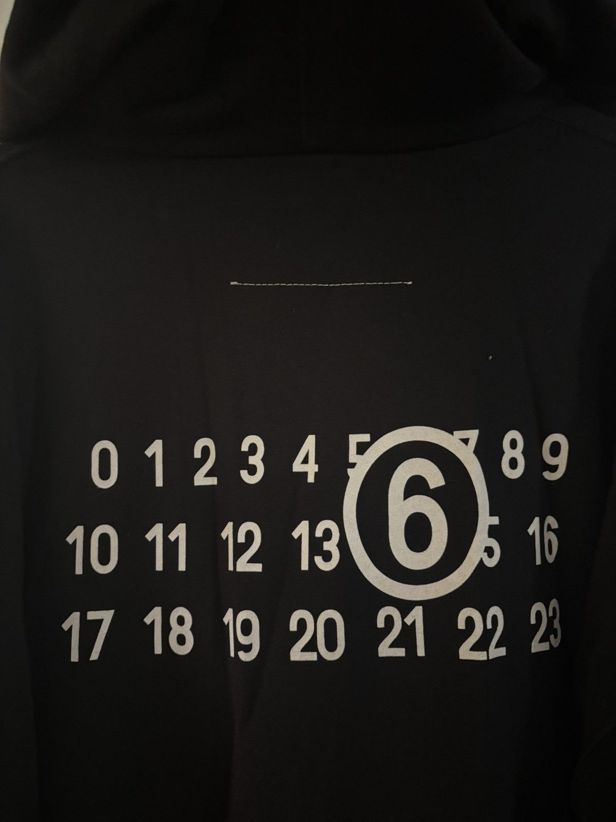 Maison Margiela MARGIELA MM6 OVERSIZED LONG HOODIE Size US S / EU 44-46 / 1 - 11 Thumbnail