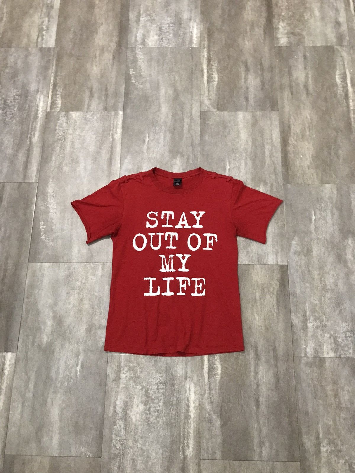 Number (N)ine SS2006 Number (N)ine “Stay Out Of My Life” T-shirt. Size US M / EU 48-50 / 2 - 1 Thumbnail
