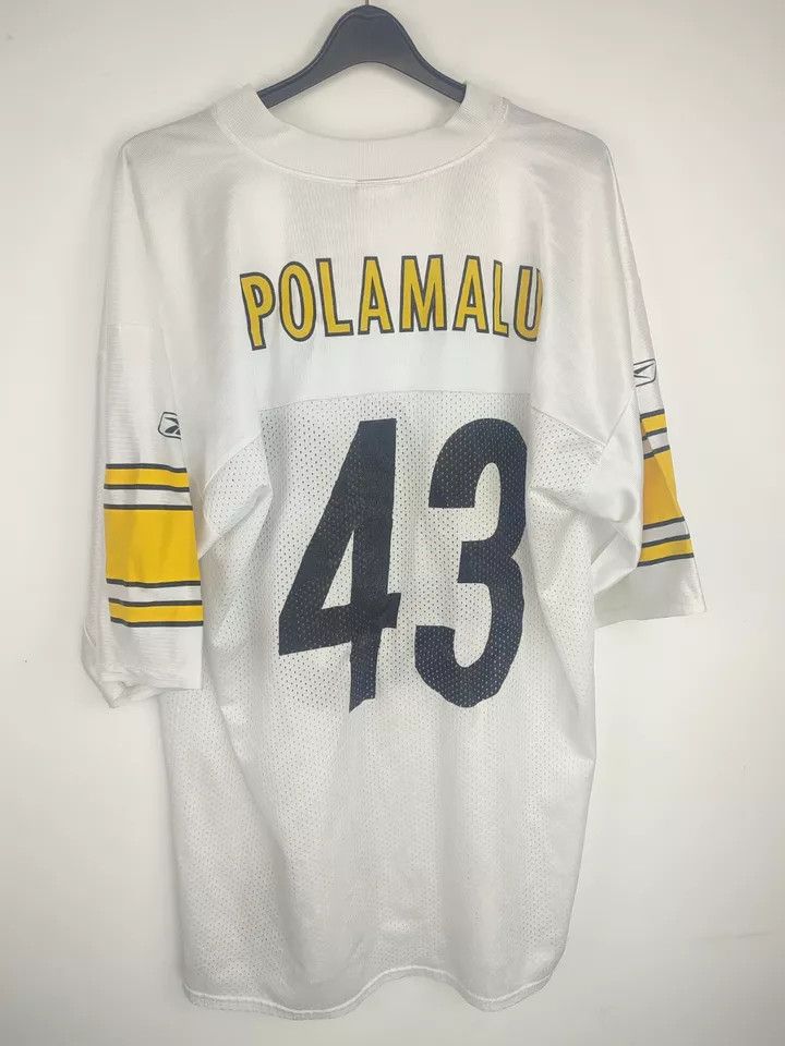 Vintage Vintage jersey NFL Pittsburgh Steelers- Polamalu #43 Size US L / EU 52-54 / 3 - 5 Thumbnail