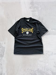 1990's PITTSBURGH STEELERS LEE SPORT RAIN COAT L