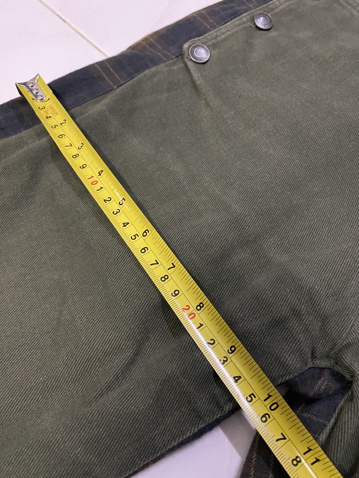 If Six Was Nine × Kapital × Needles Unbrand Shadow Plaid Patch Rebuild Pant Size US 32 / EU 48 - 15 Thumbnail