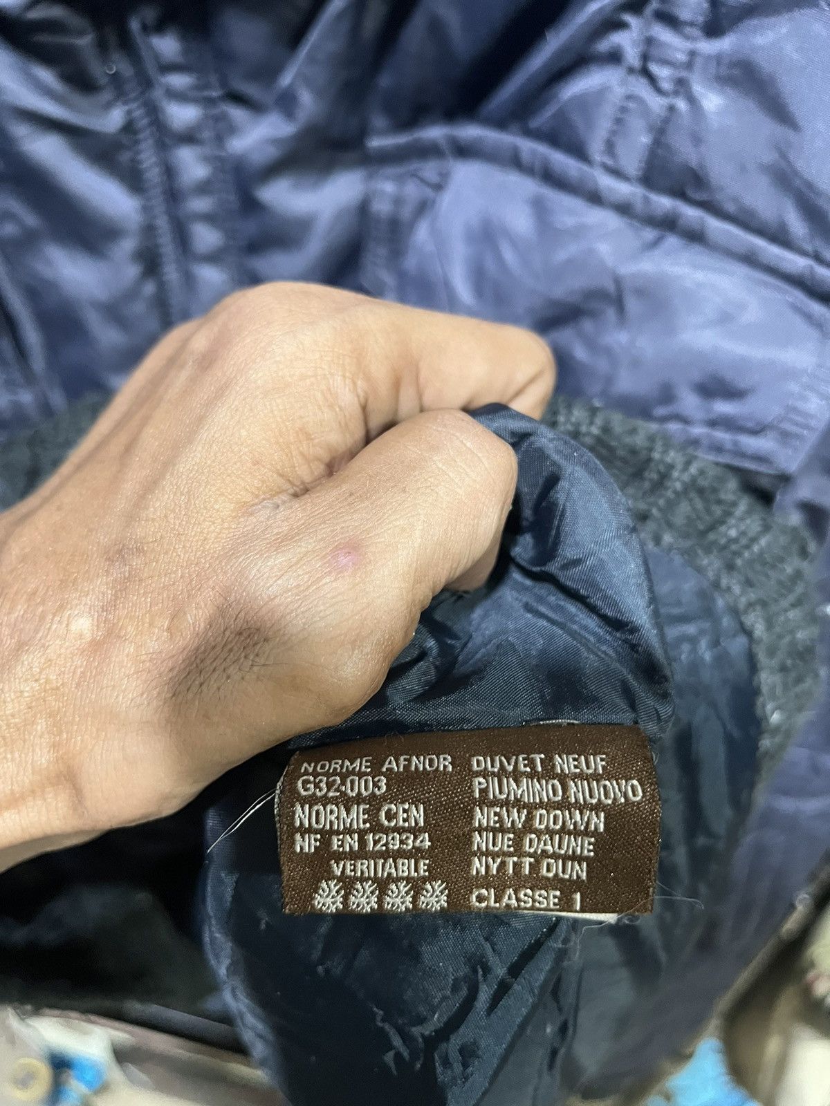 Moncler MONCLER Bomber Puffer Jacket Logo 90s Size US XL / EU 56 / 4 - 6 Thumbnail
