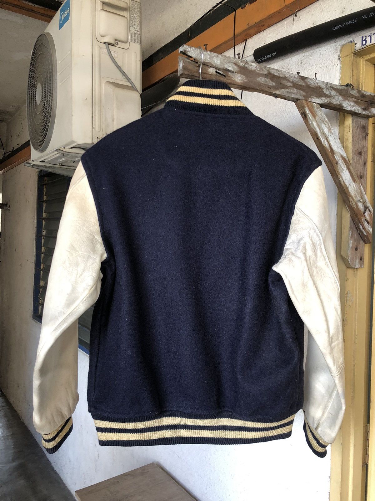 MLB Vintage 90s MLB Dodgers Varsity Arm Leather Tag Stadium Size US M / EU 48-50 / 2 - 18 Thumbnail