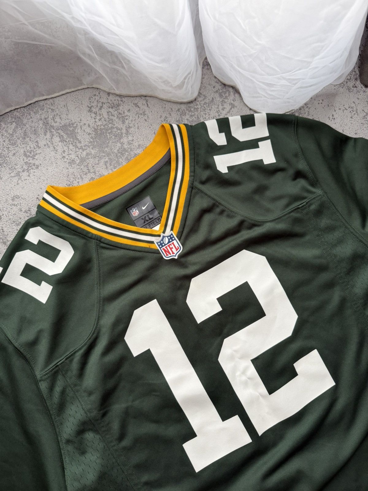 NFL Green Bay Packers 12 Aaron Rodgers Nike NFL Jersey Size US XL / EU 56 / 4 - 2 Thumbnail