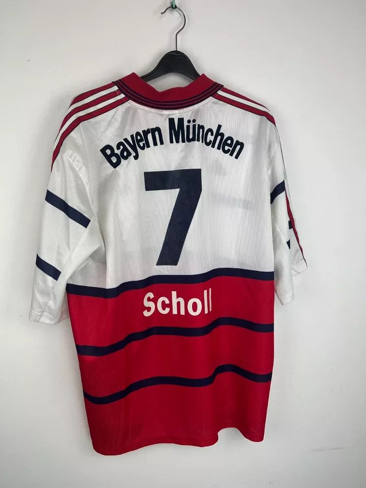 1998-00 FC Bayern Munich Munchen Away FOOTBALL SHIRT SOCCER
