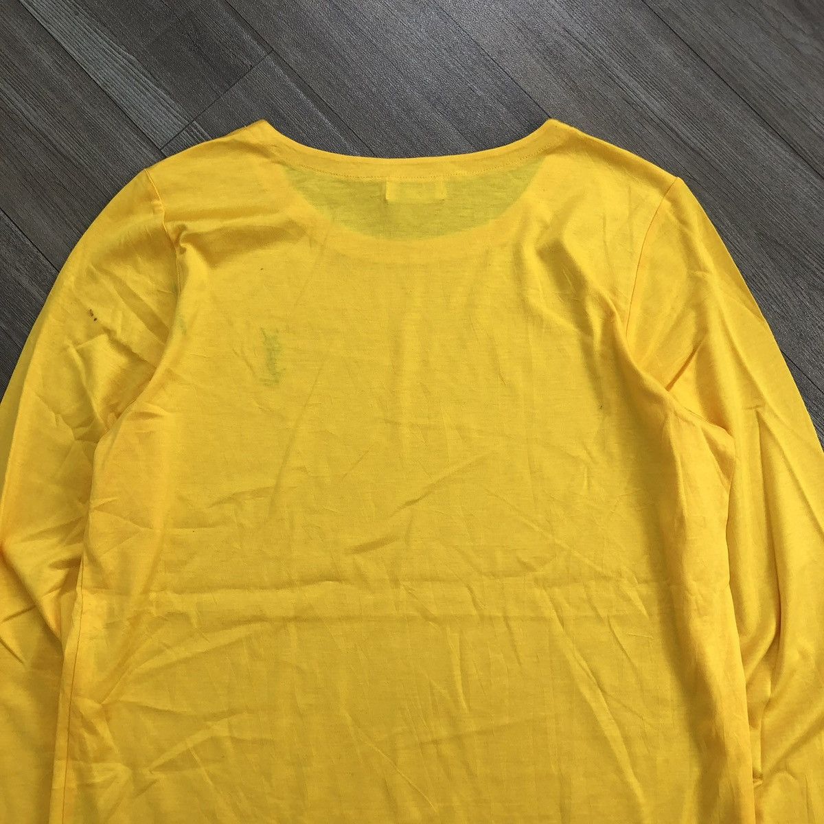 Yves Saint Laurent Vintage Yves Saint Laurent YSL Small Logo Long Sleeve Size US M / EU 48-50 / 2 - 10 Thumbnail