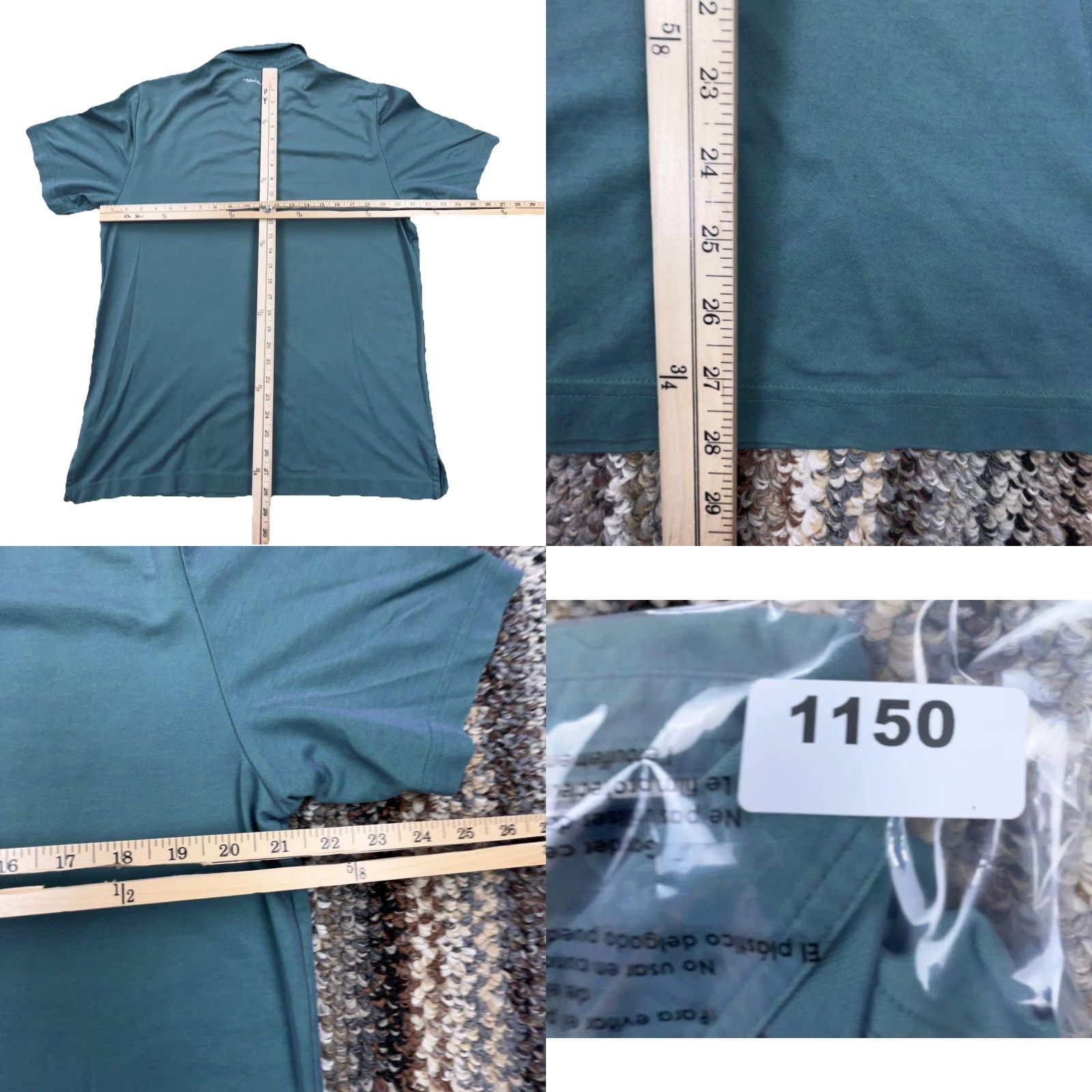 TravisMathew Travis Mathew Polo Shirt Men Large Green Pima Performance Golf Tennis Adult Size US L / EU 52-54 / 3 - 8 Thumbnail