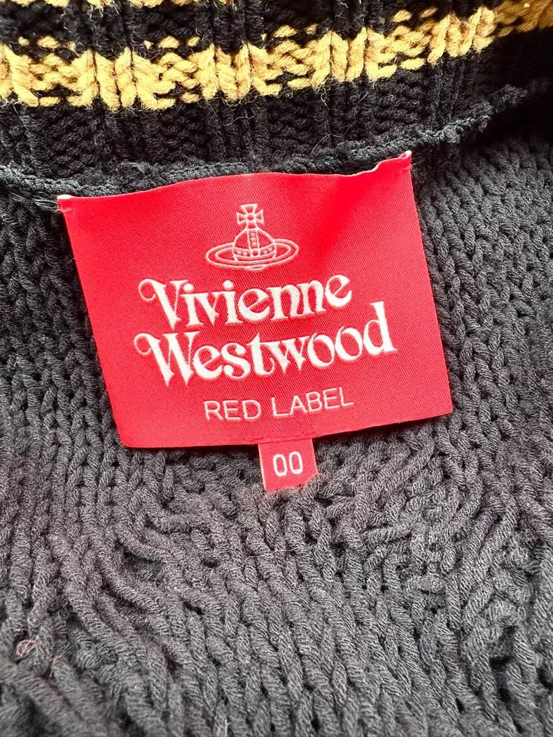 Vivienne Westwood Vivienne Westwood size 00 Vintage Black and Orange 3D Diamo Size ONE SIZE - 5 Thumbnail