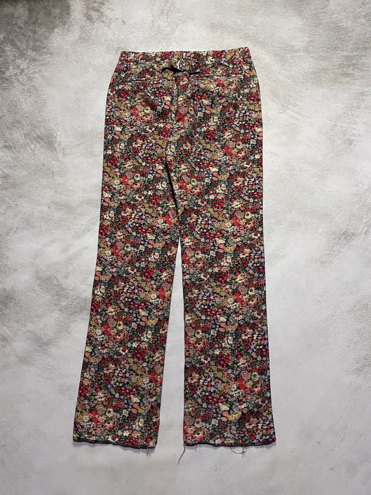 Beams Plus Beams Boy Floral Pants Size 27" / US 4 / IT 40 - 6 Thumbnail