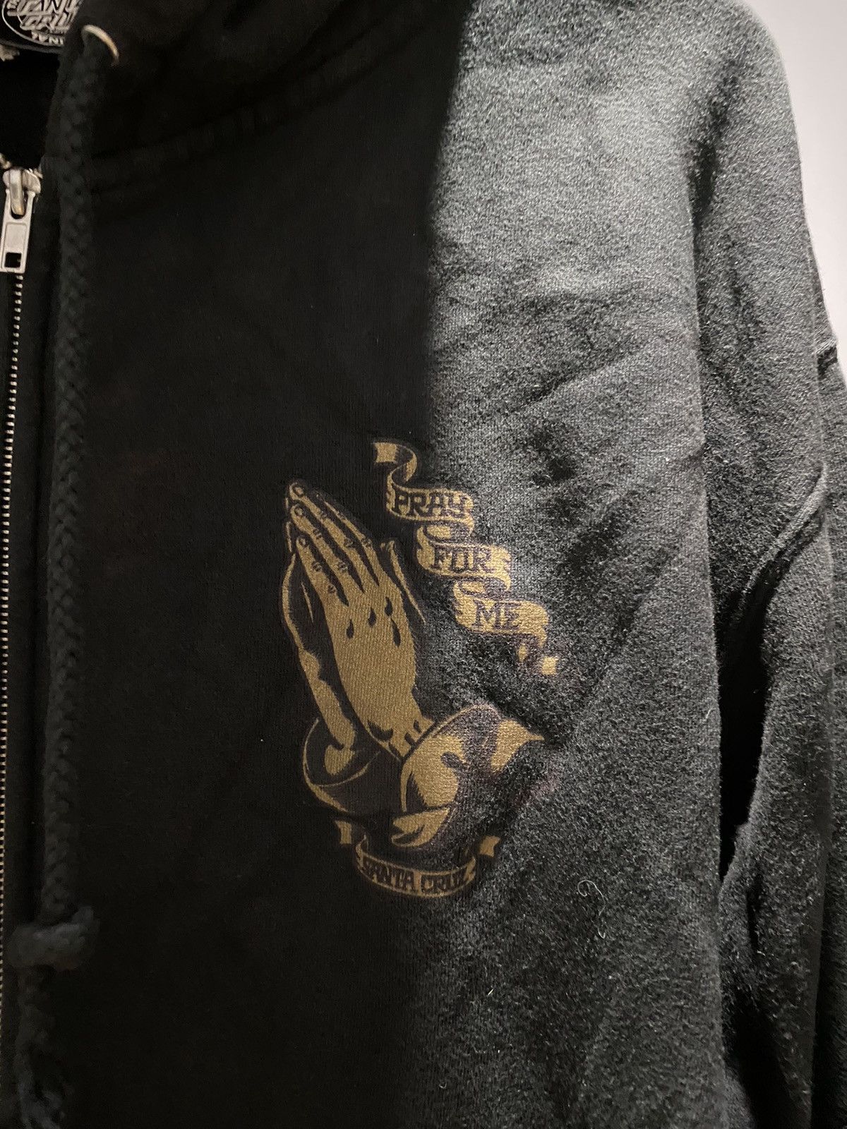 Alien Workshop × Powell Peralta × Santa Cruz Skateboards 2000s Santa Cruz Skateboards Jason Jesse zip hoodie Size US L / EU 52-54 / 3 - 4 Thumbnail