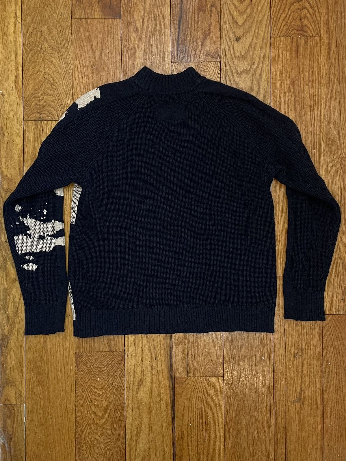 Other Topographic Cross Eyed Moose Sweater Size US M / EU 48-50 / 2 - 2 Thumbnail