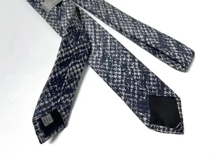 Dior Dior Homme Woven Print Tie-2507 Size ONE SIZE - 6 Thumbnail