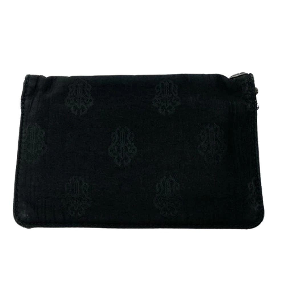 Chrome Hearts CHROME HEARTS 2 ZIP CROSS BALL BUTTON NYLON WALLET silver Size ONE SIZE - 9 Thumbnail