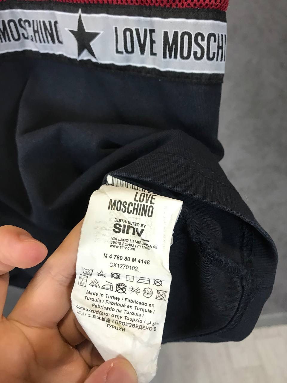 Moschino Love Moschino lampas designer luxury tee Size US S / EU 44-46 / 1 - 6 Thumbnail