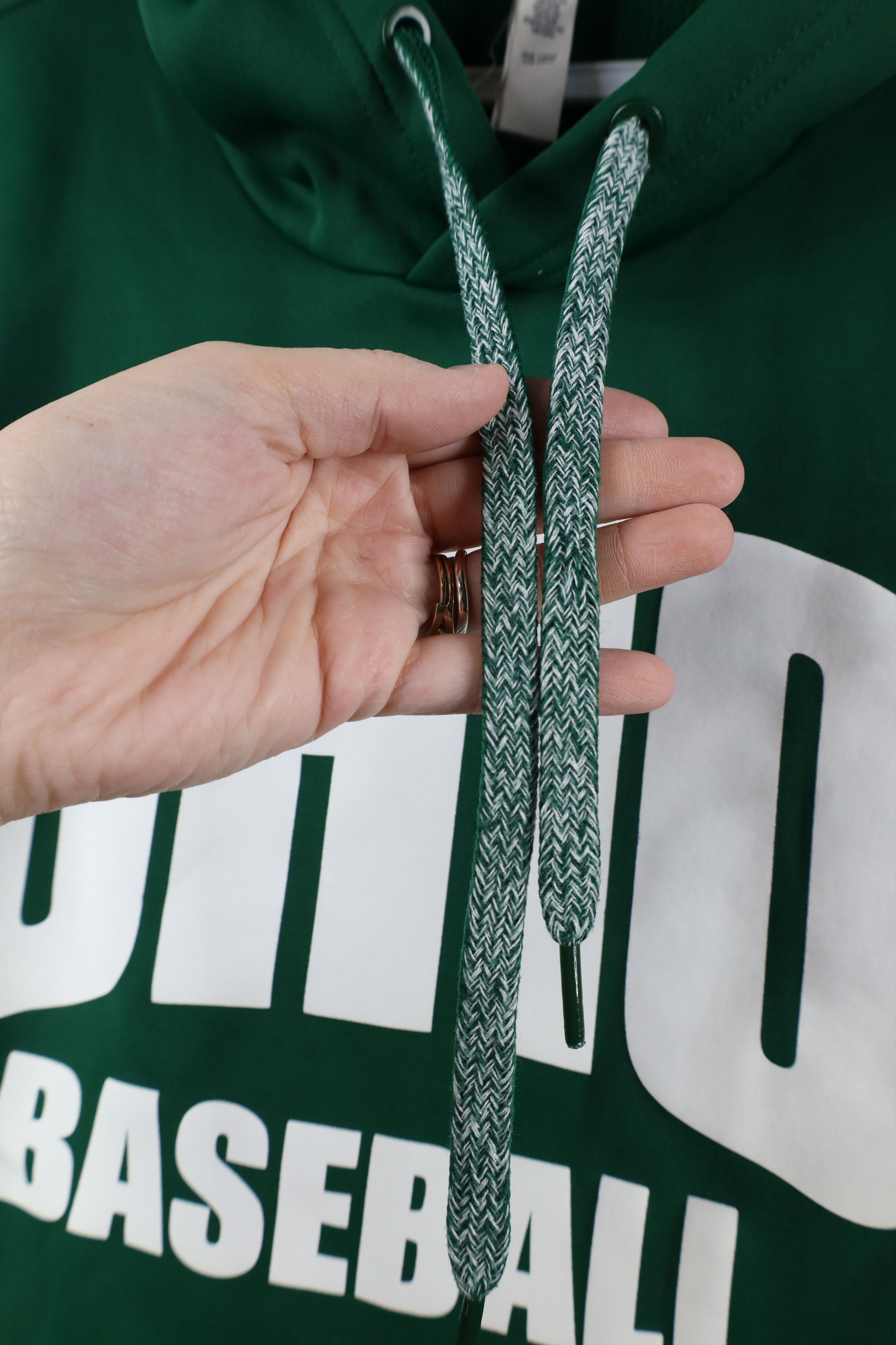 Adidas × Vintage Adidas Ohio University Baseball Hoodie Sweatshirt Green Size US S / EU 44-46 / 1 - 6 Thumbnail