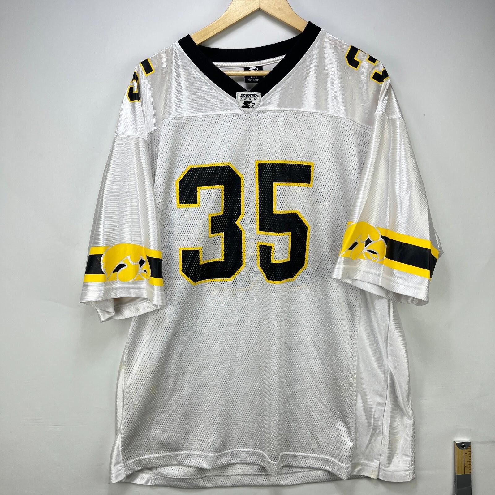Vintage Starter Iowa Hawkeyes Football Jersey Size XL