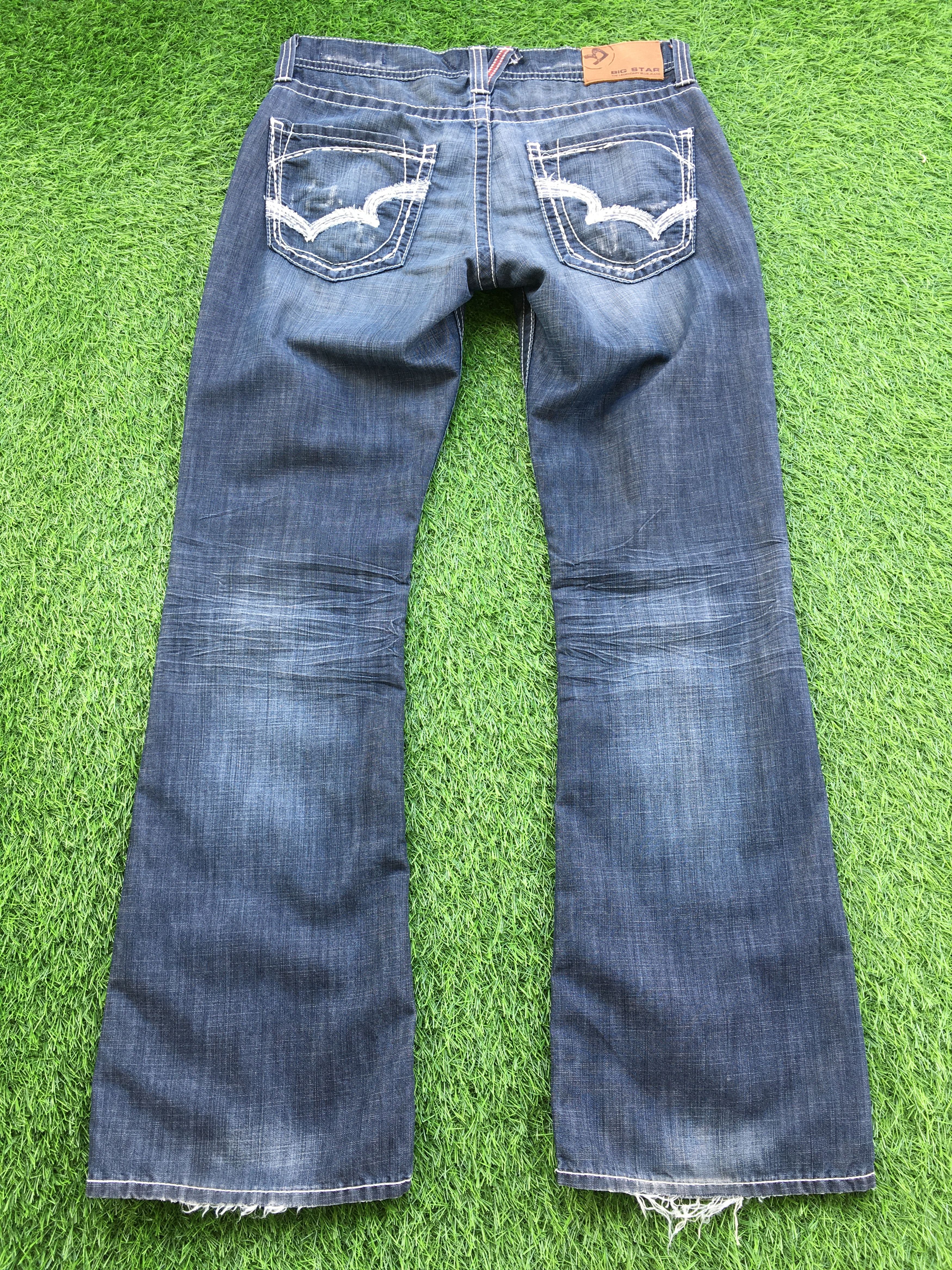 Big Star Low Rise Bootcut Jeans D-1097