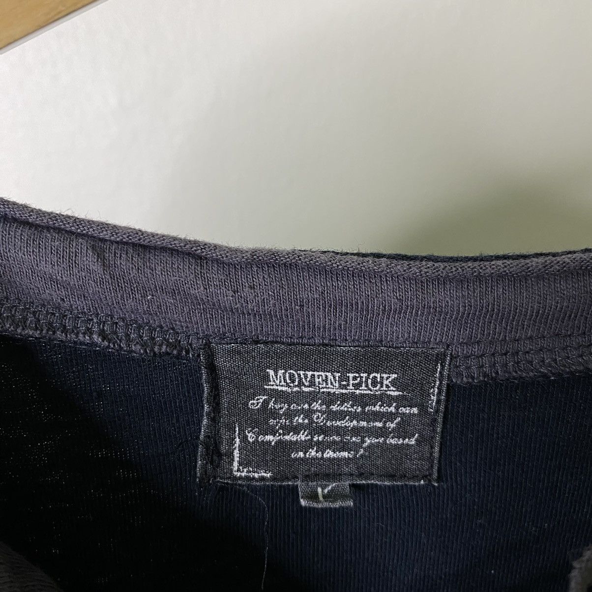 If Six Was Nine × Japanese Brand × Le Grande Bleu (L.G.B.) Moven Pick Seditionaries Poem Cyber Gothic Grunge Punk Tee Size US L / EU 52-54 / 3 - 4 Thumbnail