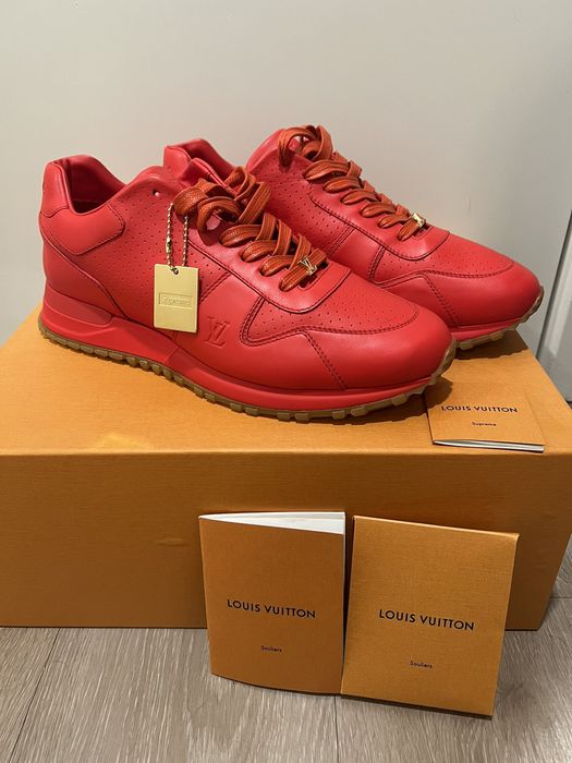 Louis Vuitton Run Away Supreme Red Gum