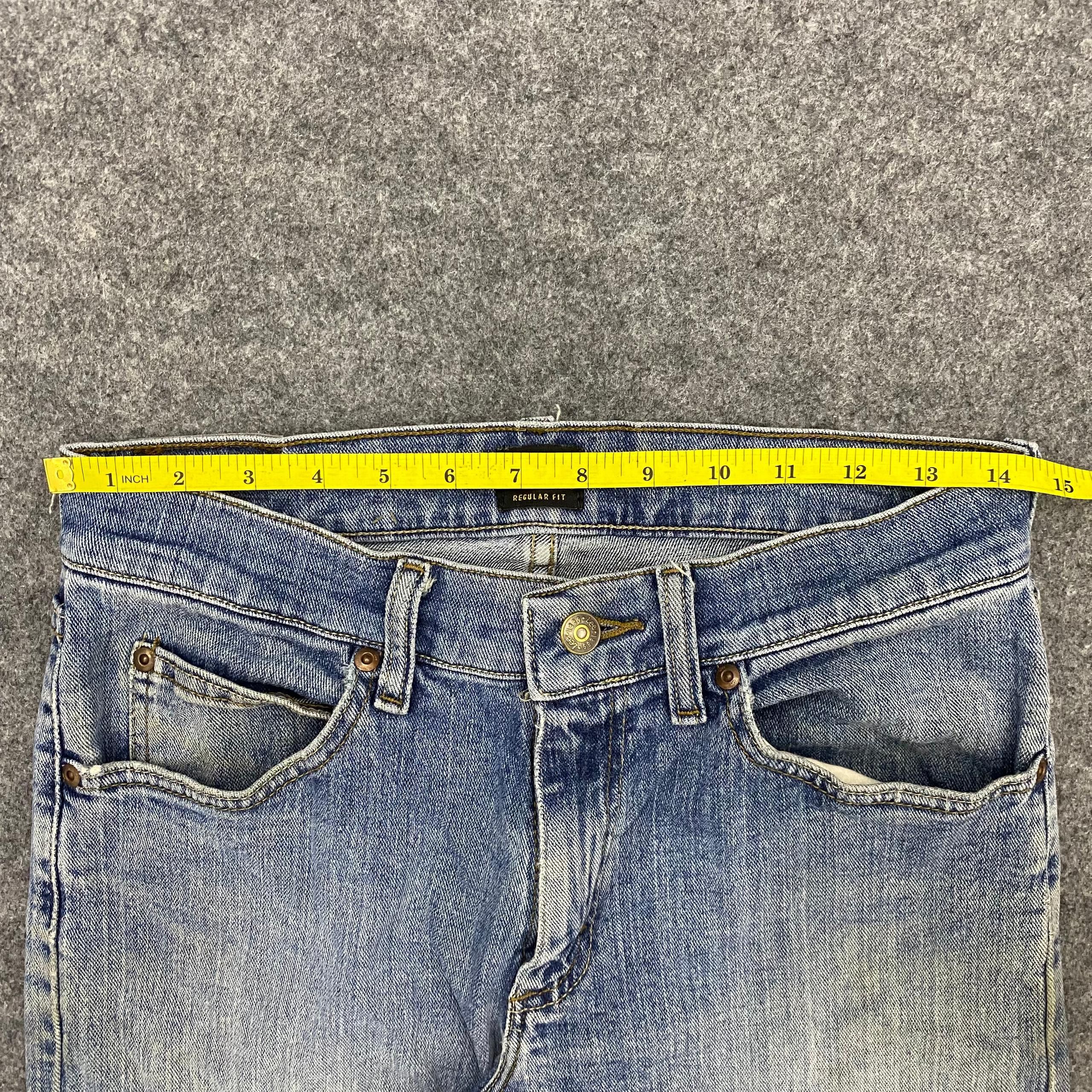 Lee 💥Best Offer💥Vintage Lee Riders Distressed Denim Size US 29 - 8 Thumbnail
