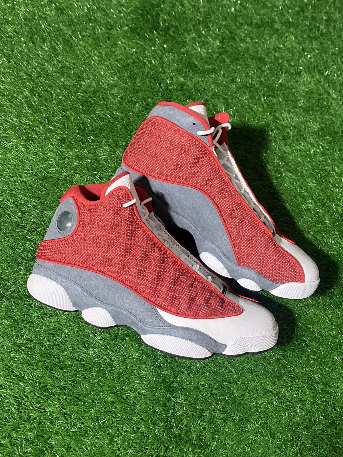 image of Jordan Brand 13 Red Flint Size 10 Shoes, Men's