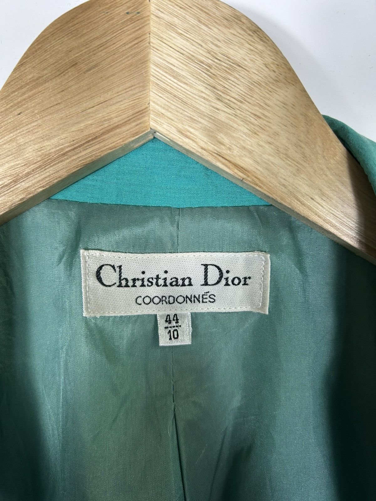 Christian Dior Monsieur Vintage Christian Dior Coordonnés Short Sleeve Blazer Size M / US 6-8 / IT 42-44 - 9 Thumbnail