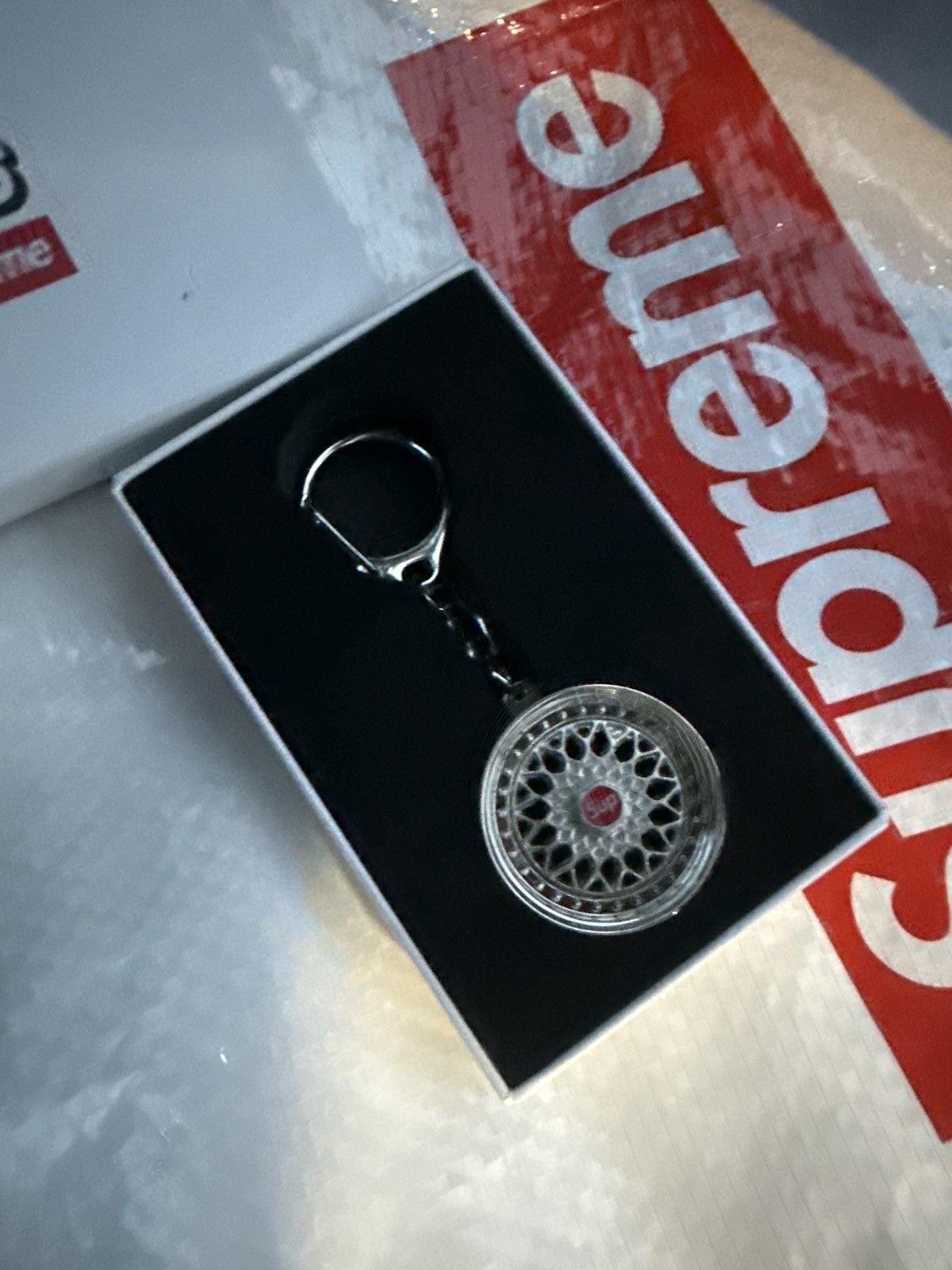 Supreme Supreme®/BBS RS Rim Keychain [in hand] Size ONE SIZE - 3 Thumbnail