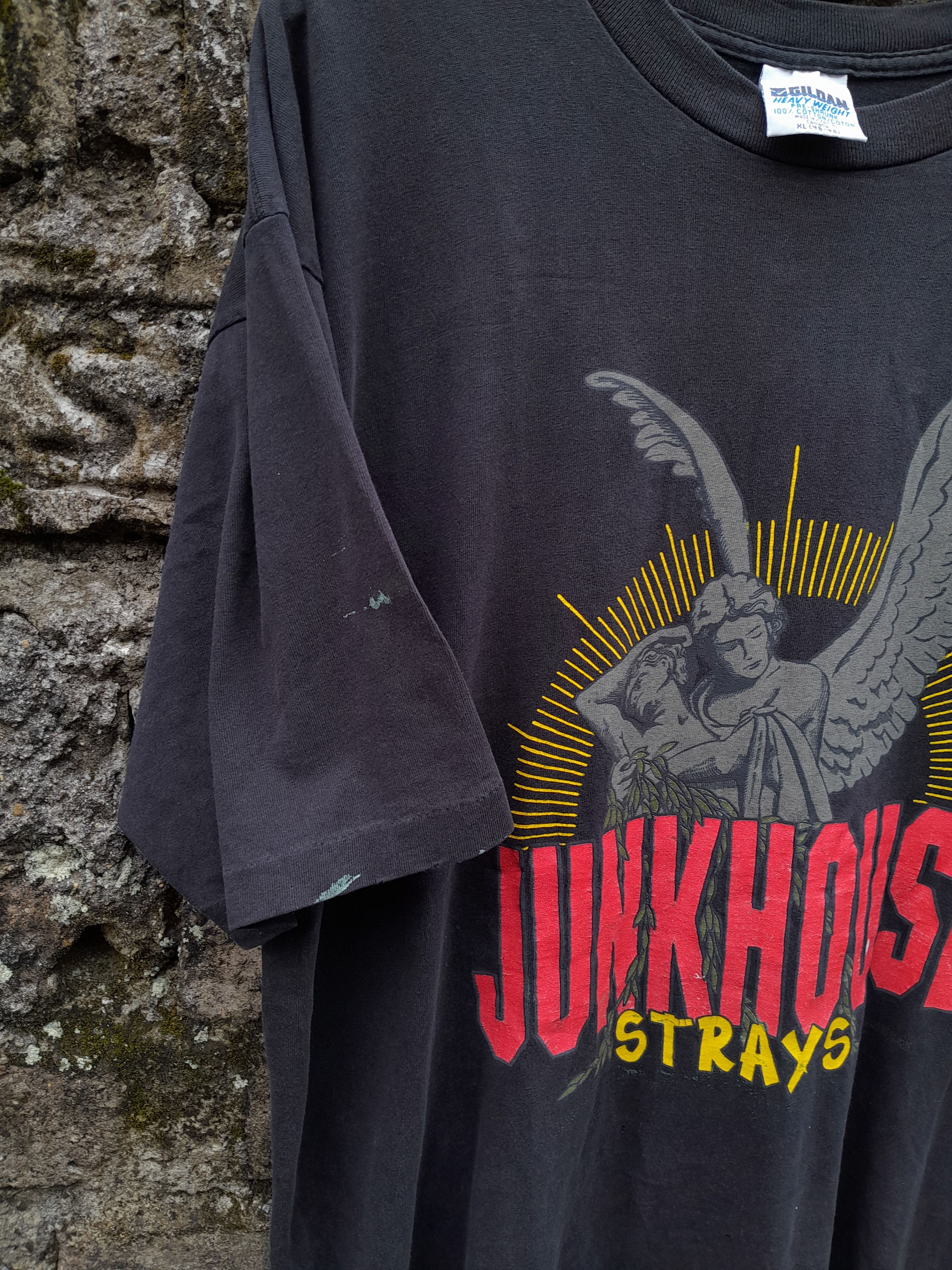 Band Tees Rare Vintage 90s JUNKHOUSE band Strays album promo t-shirt Size US XL / EU 56 / 4 - 7 Thumbnail