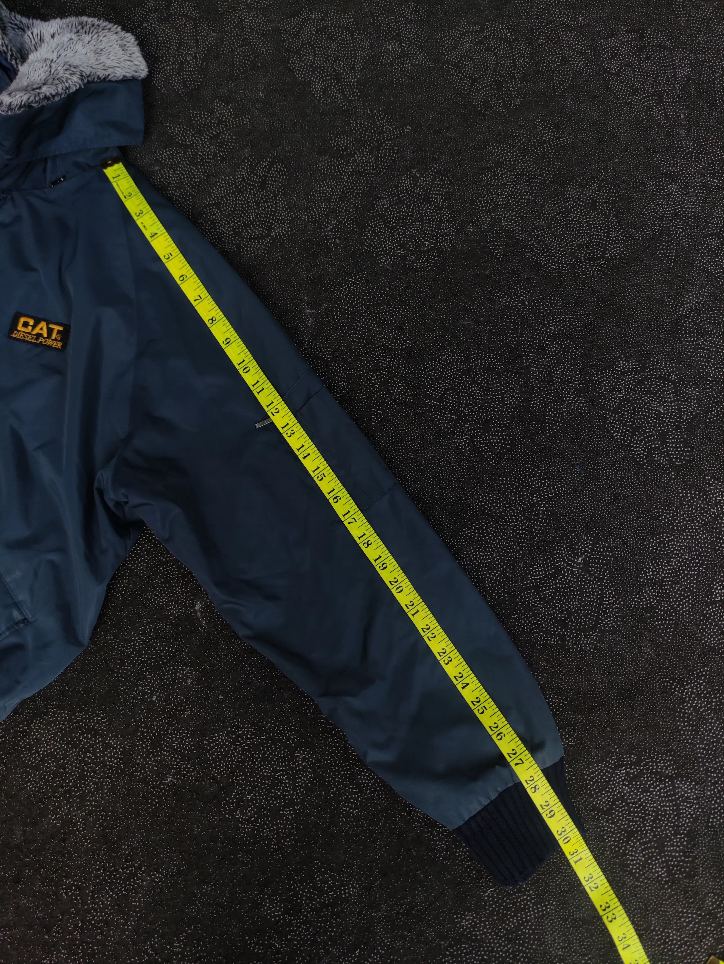 Caterpillar CAT Diesel Power Flight Bomber Jacket J019 Size US L / EU 52-54 / 3 - 24 Thumbnail