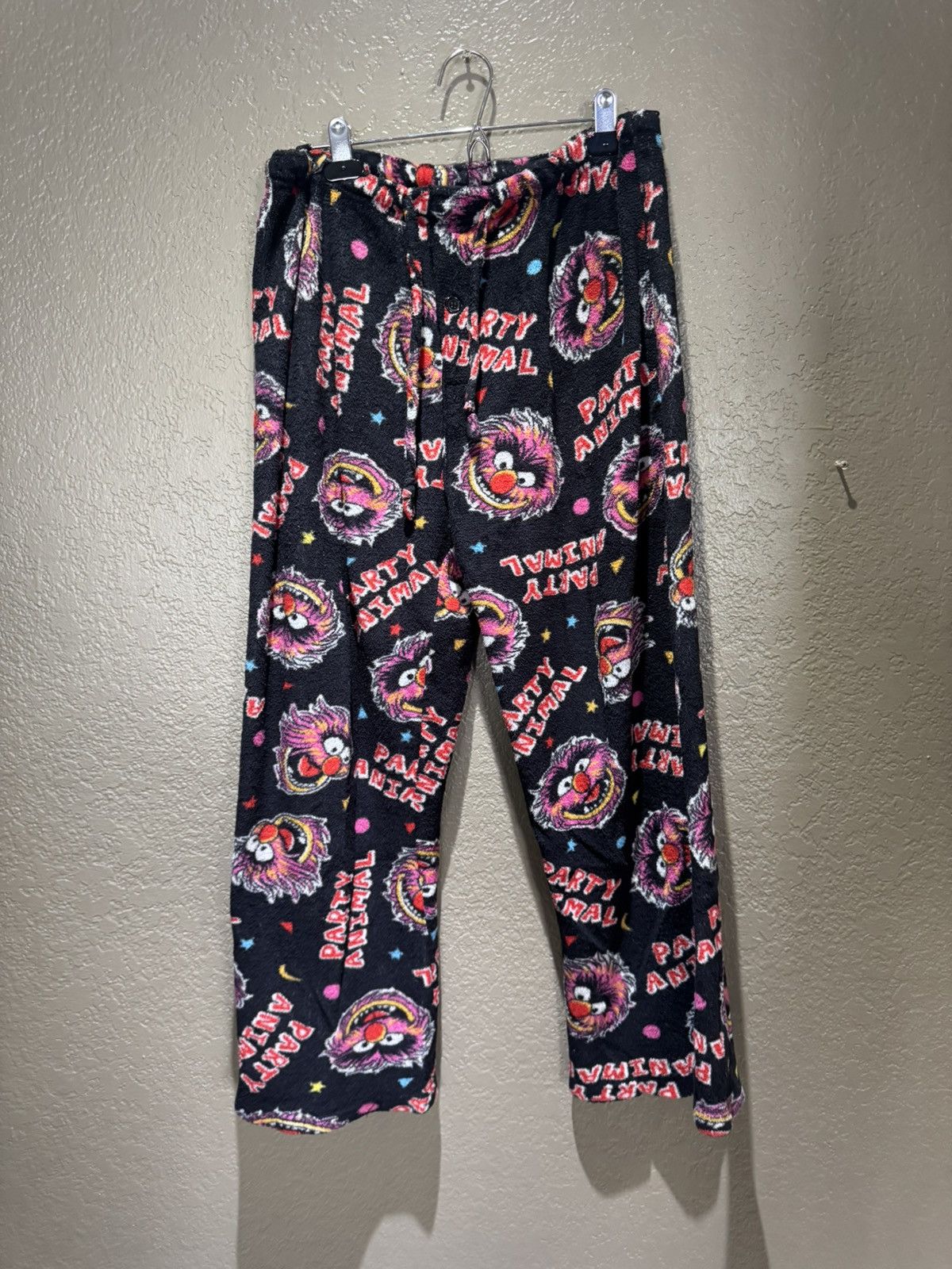 Other Muppets Party Animal Pajama Pants Black and Red Size US 30 / EU 46 - 1 Thumbnail