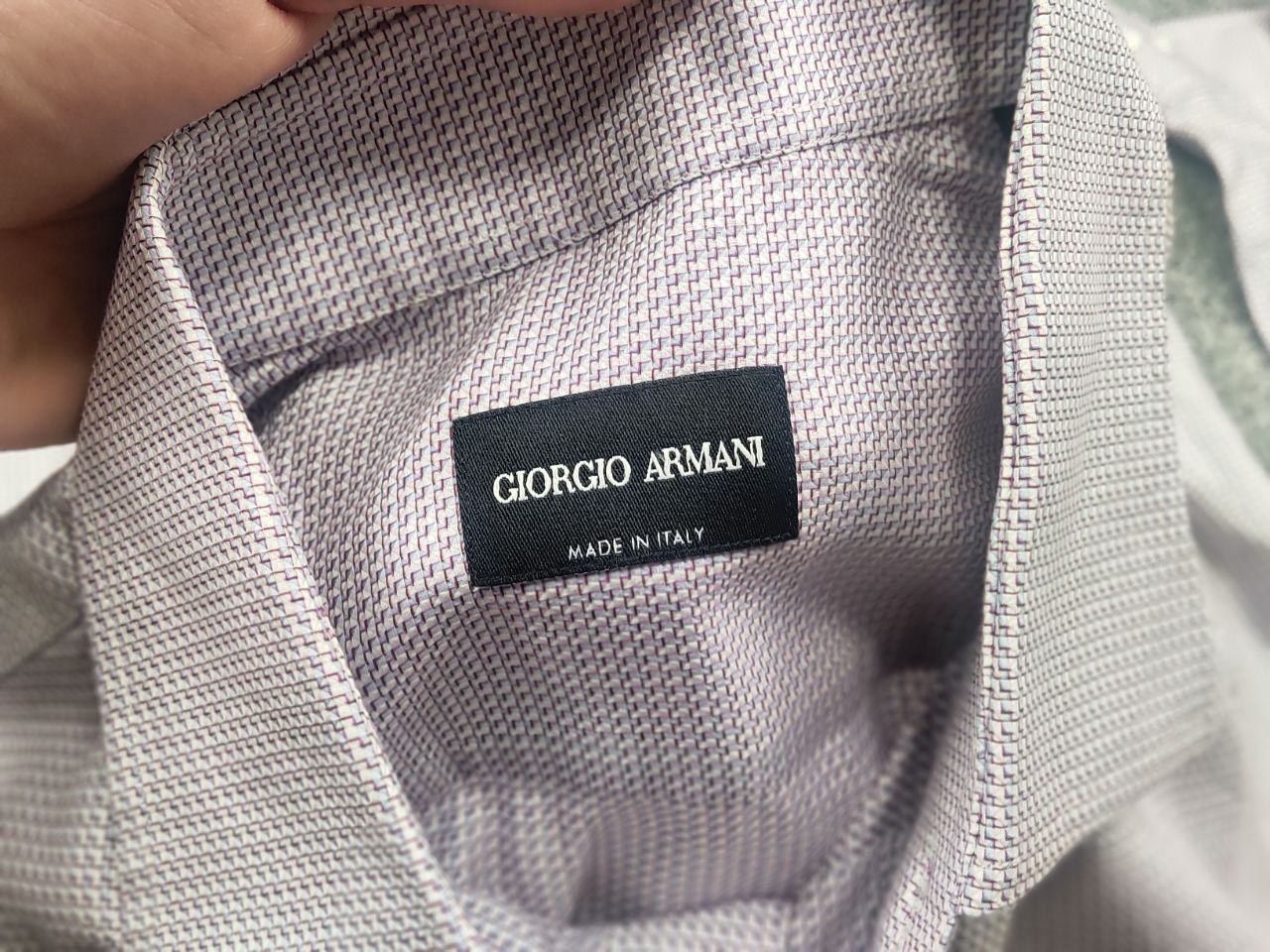 Giorgio Armani Giorgio Armani Designer Structure Dress Long sleeve Shirt Size US M / EU 48-50 / 2 - 12 Thumbnail