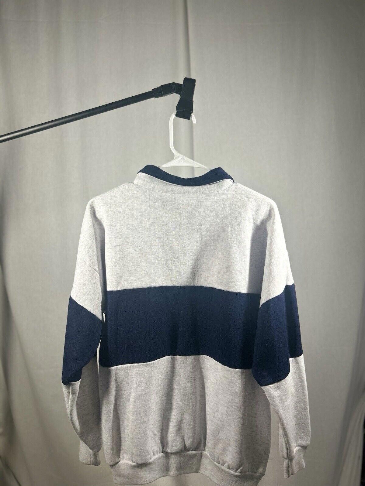 Designer VTG Air Force Academy 1/4 Zip Pullover Sweatshirt Size US 32 / EU 48 - 2 Thumbnail