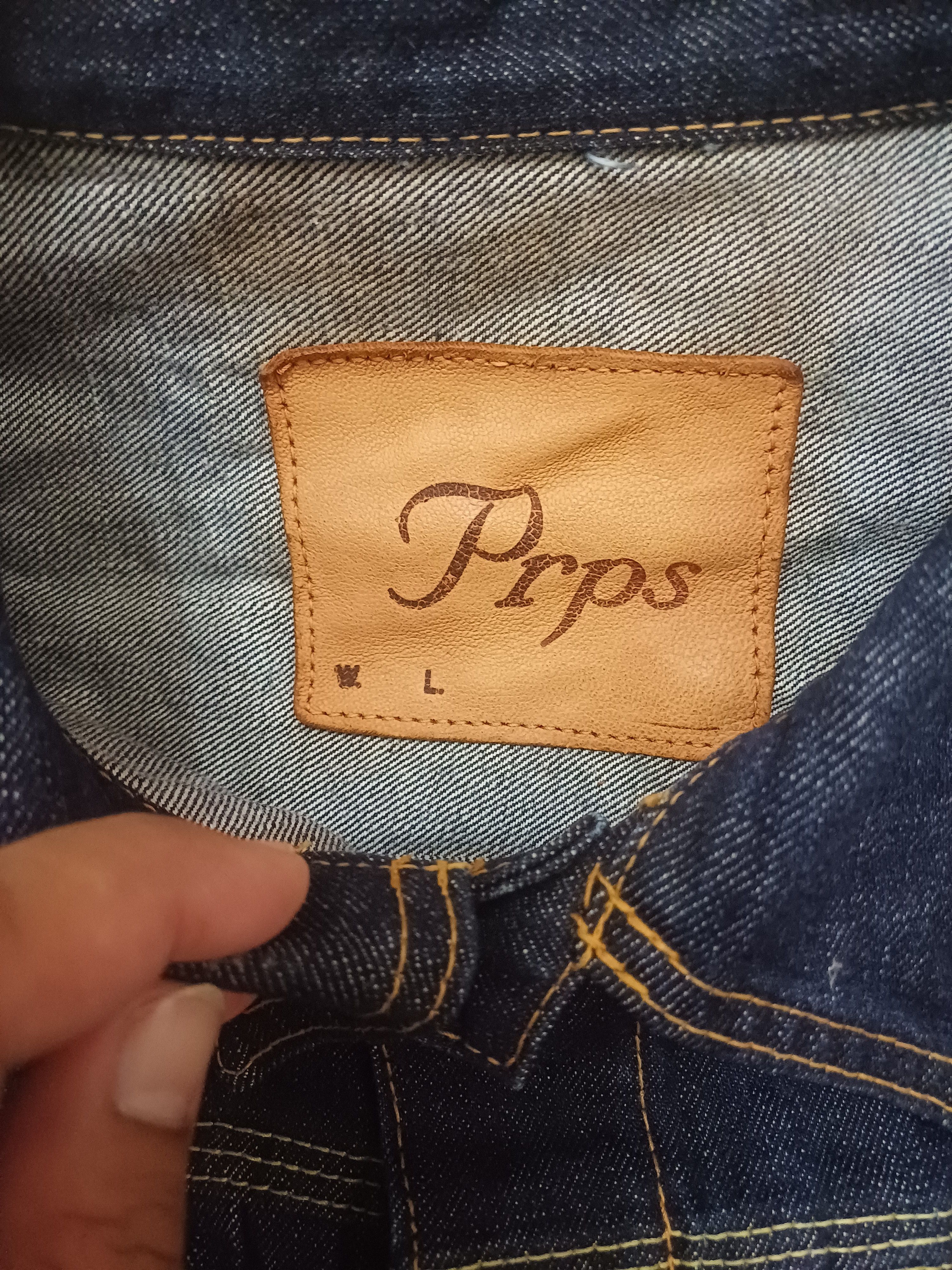 Japanese Brand Nice PRPS denim jacket Size US L / EU 52-54 / 3 - 5 Thumbnail