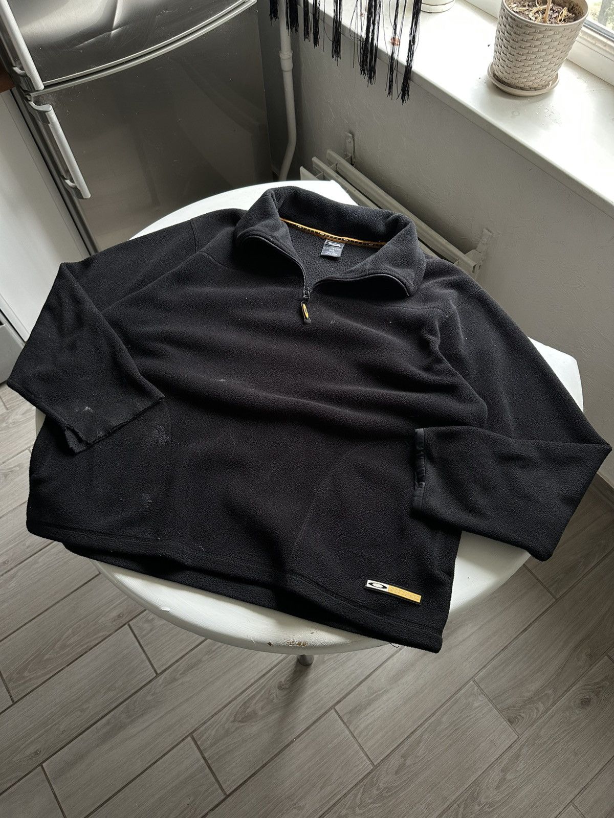 Vintage Oakley Software Fleece 1/4 Sweatshirt Gorpcore