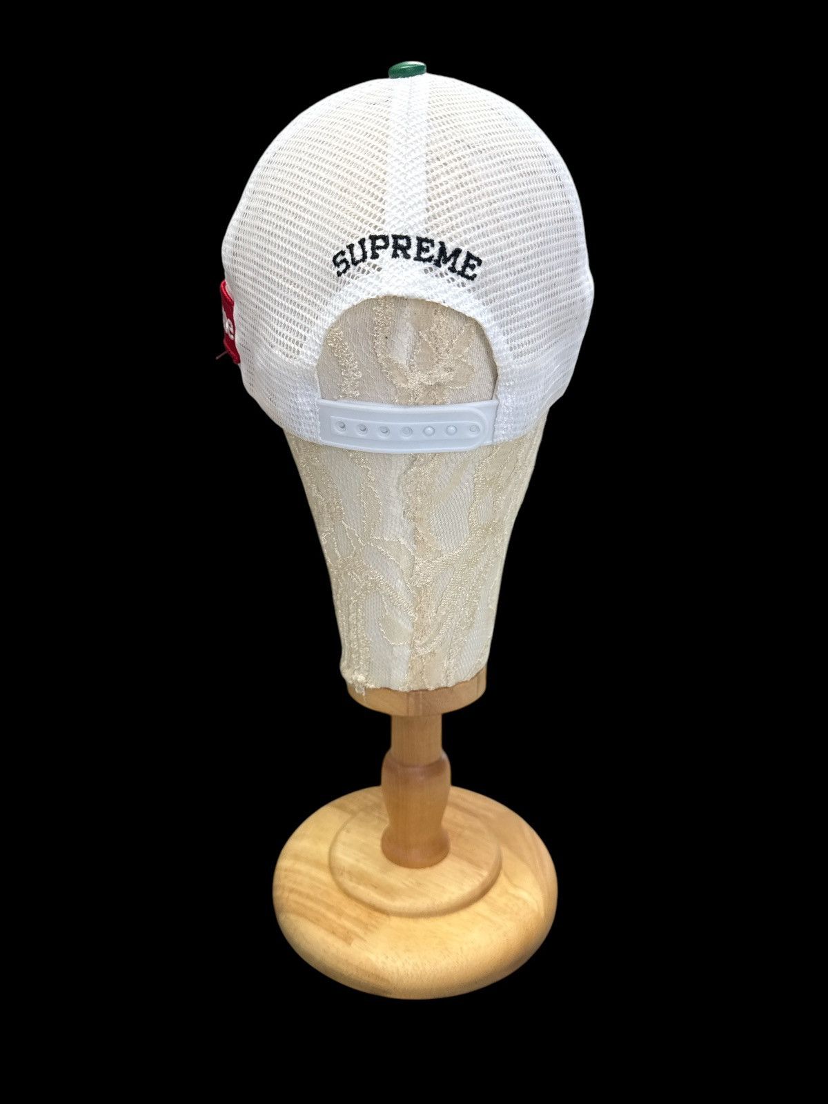Supreme × Vanson Leathers 2020 SUPREME X VANSON LEATHERS LEATHER TRUCKER CAP HAT Size ONE SIZE - 5 Thumbnail