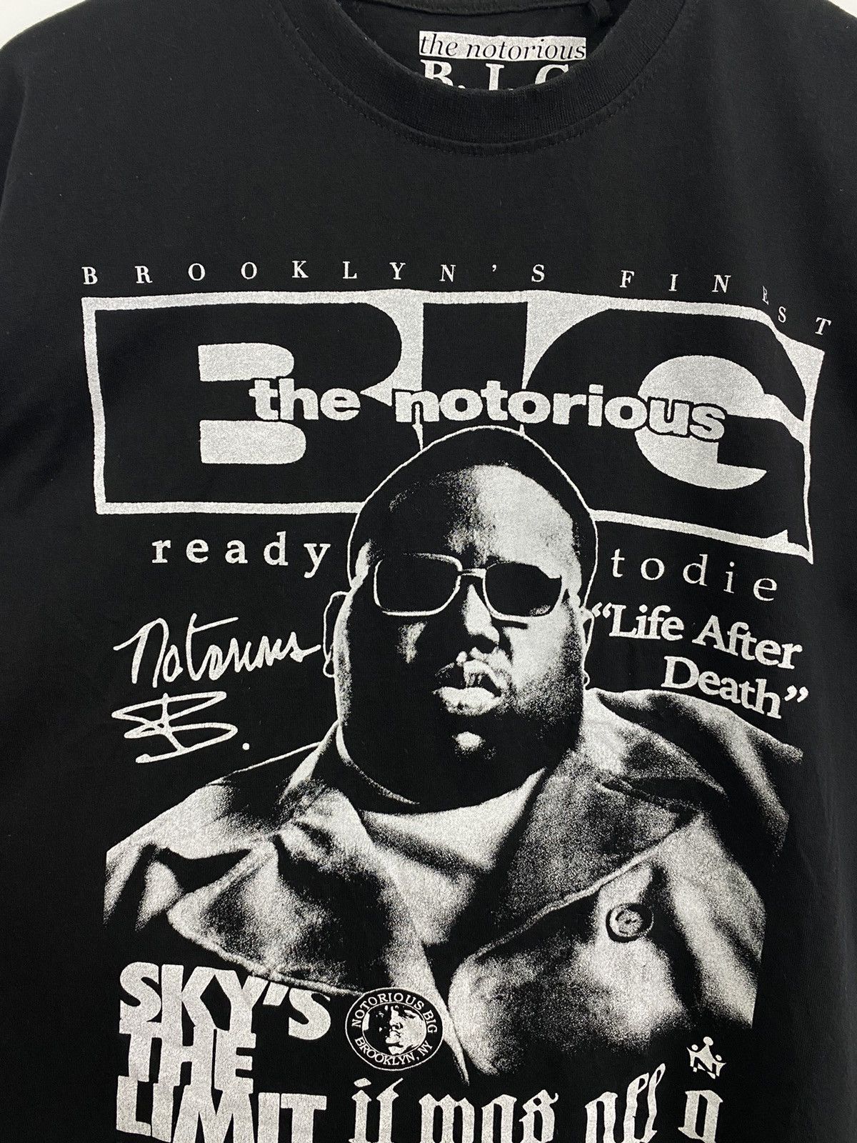 Rap Tees 🇺🇸Vintage THE NOTORIOUS BIG Ready To Die Life After Death tee Size US M / EU 48-50 / 2 - 6 Thumbnail