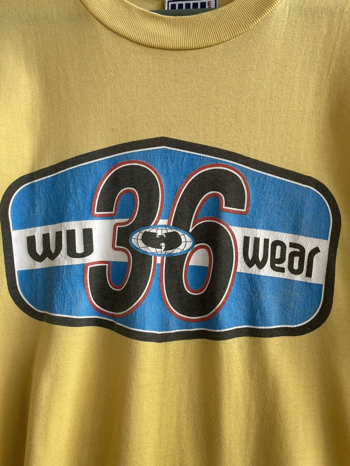 Wu-Tang Clan RAREST‼️Vintage’90s Rapper🔥Wu-tang Clan🔥Big Logo Tshirt Size US XL / EU 56 / 4 - 3 Thumbnail