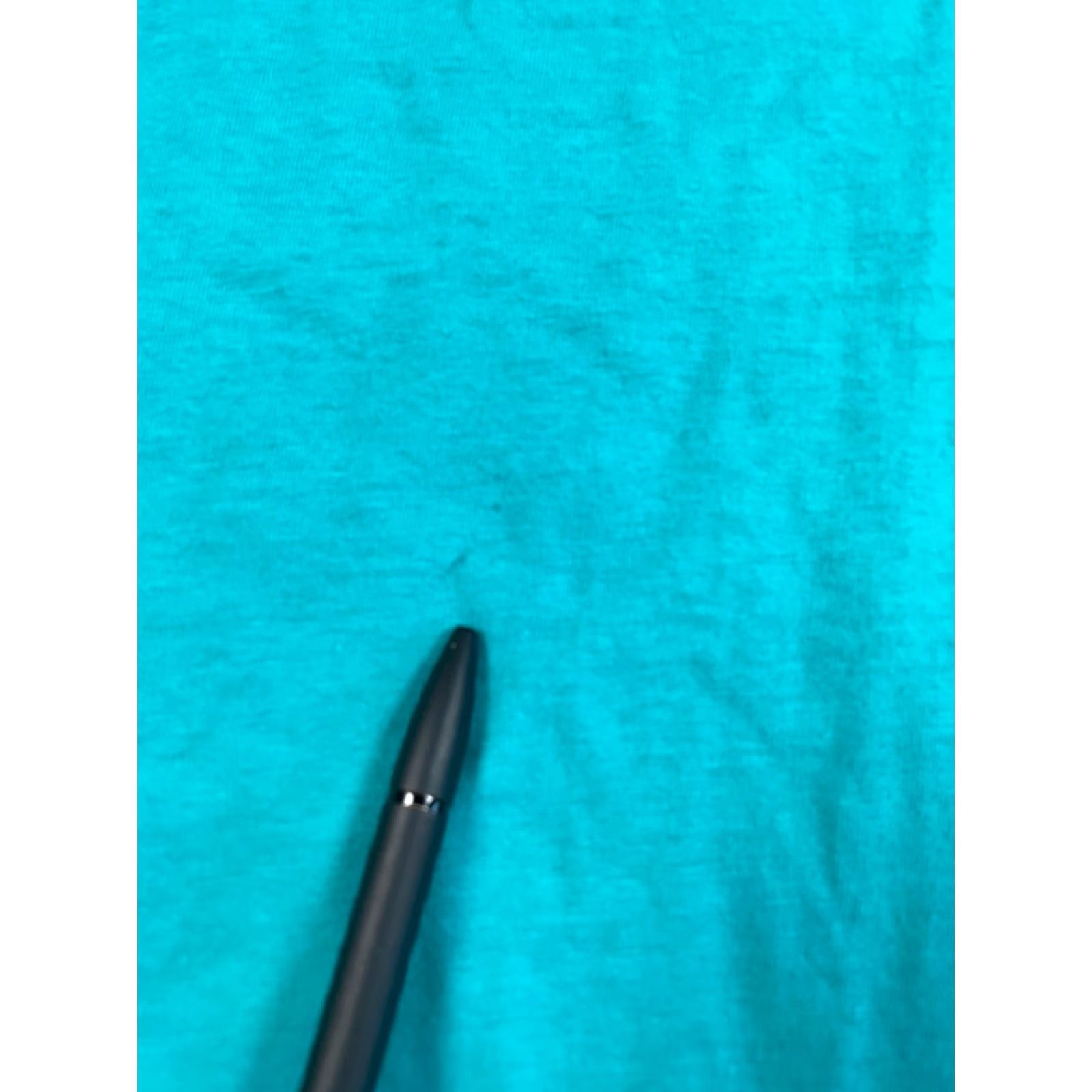 Vintage VTG B.V.D Solid Pocket T-Shirt Adult 2XL Turquoise USA Made Cotton Short Sleeve Crew Neck Mens 90s Retro Lightweight Single Stitch Size US XXL / EU 58 / 5 - 4 Thumbnail
