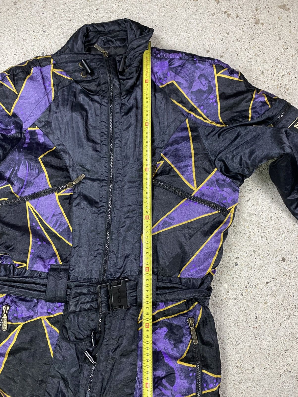 Vintage Head jumpsuit ski suit star of the hill vintage skiing retro Size 27" / US 4 / IT 40 - 20 Thumbnail