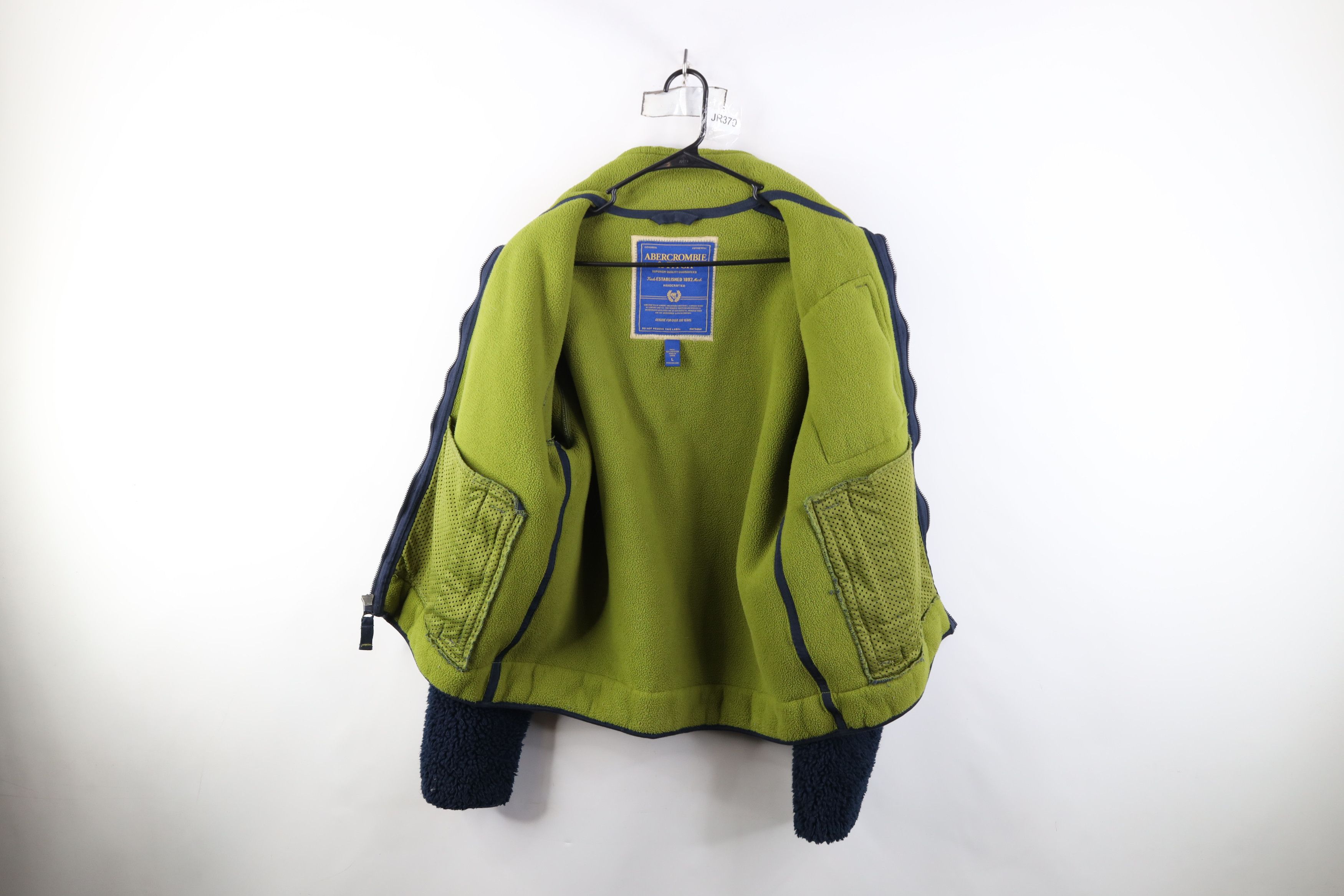 Abercrombie & Fitch Vtg 90s Y2K Abercrombie & Fitch Pile Fleece Full Zip Jacket Size US L / EU 52-54 / 3 - 10 Thumbnail