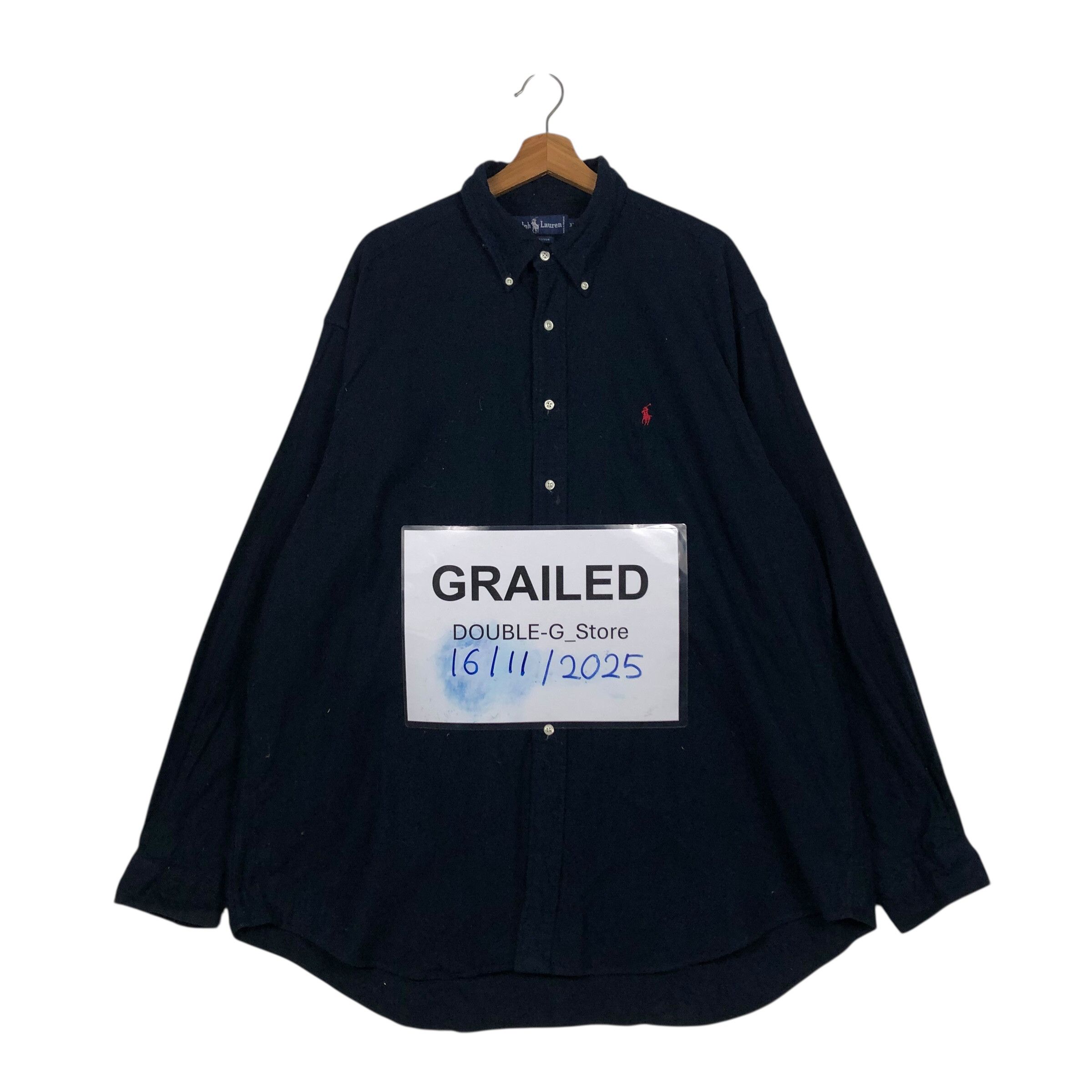 📌Vintage Shirt Jacket Long Sleeve Polo Ralph Lauren