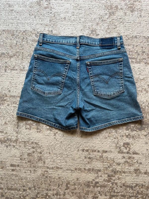 Levi's Levi’s Sz 8 / S Demim Stretch Shorts Vintage 1990s Rare Size 30" / US 8 / IT 44 - 2 Thumbnail