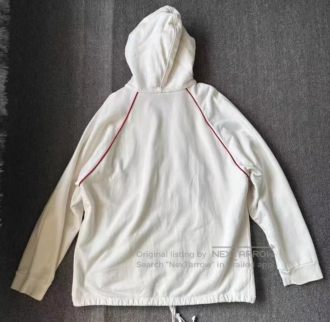 Gucci Gucci White Stripe Hooded Sweatshirt. Size US XXL / EU 58 / 5 - 2 Thumbnail