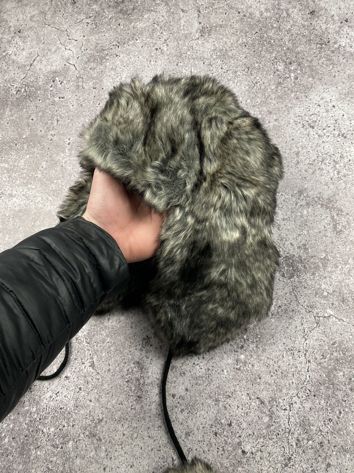 Japanese Brand × Vintage Y2K Faux Fur Ushanka Vintage Fuzzy Warm Trapper Hat Size ONE SIZE - 1 Thumbnail