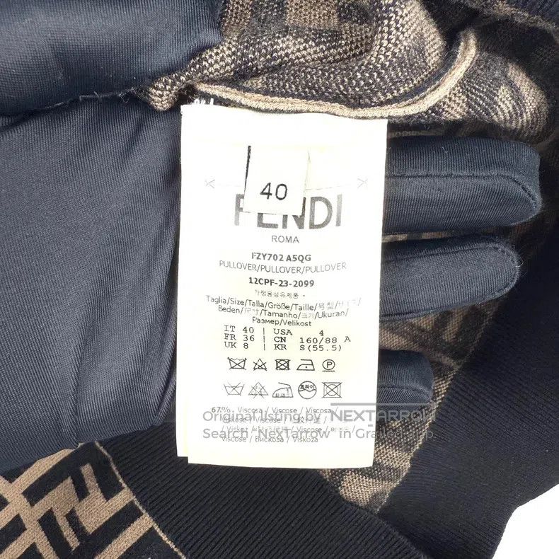 Fendi Fendi Classic printed floral short-sleeved shirt Size XS / US 0-2 / IT 36-38 - 5 Thumbnail