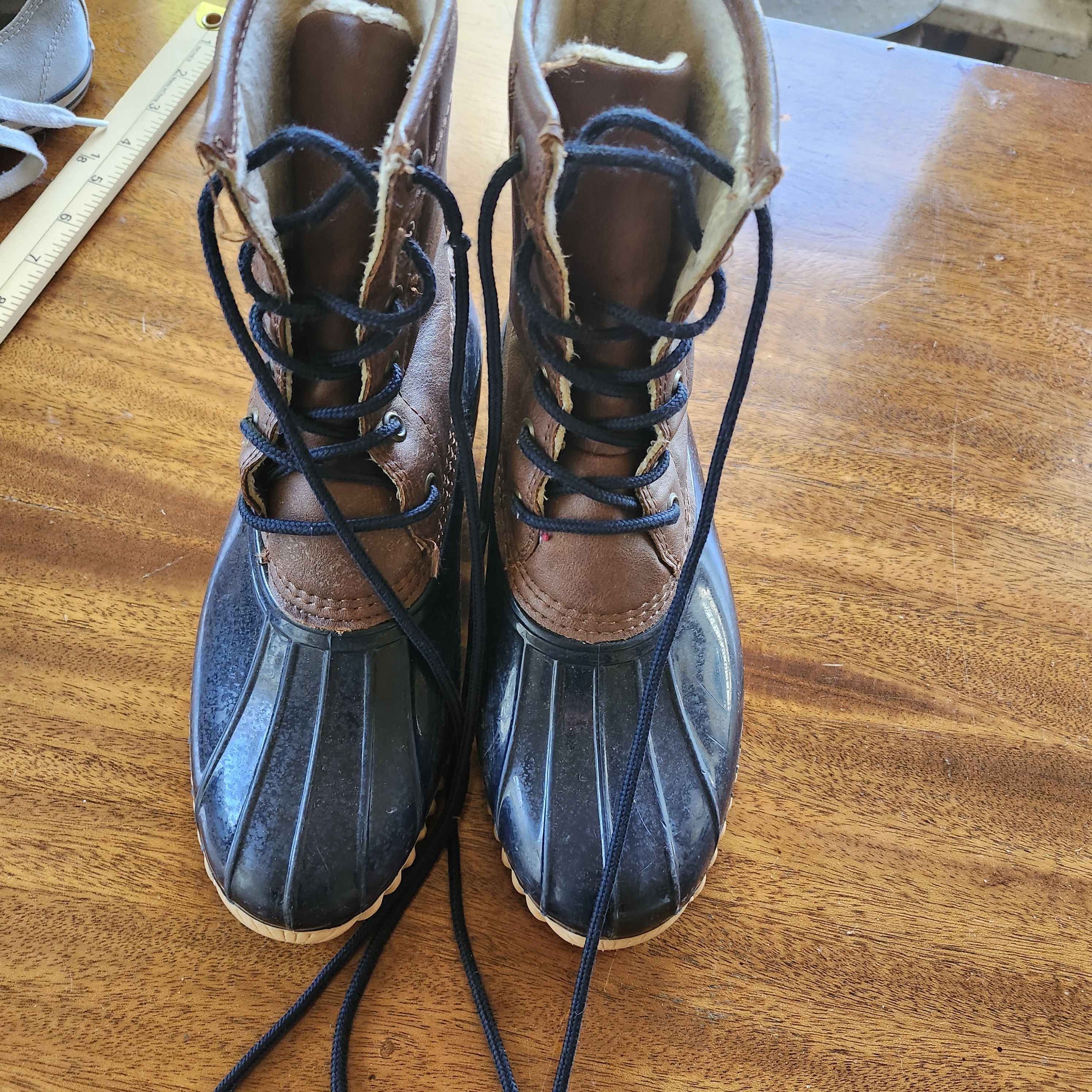 Other Sporto Alice Duck Boot Men 7 / Women 8.5 Blue Faux Fur Size US 8.5 / IT 38.5 - 9 Thumbnail