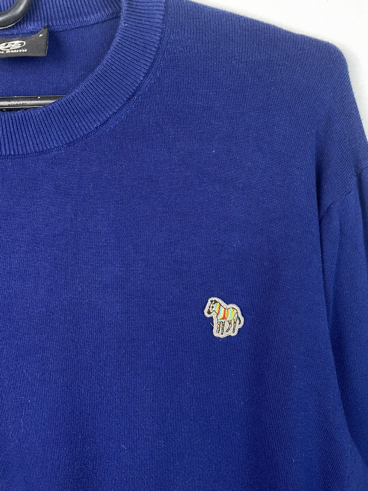 Paul Smith Paul Smith Luxury Cotton Sweater Blue Size L Size US L / EU 52-54 / 3 - 2 Thumbnail